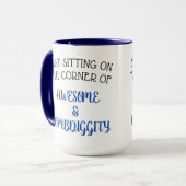 Mug Assis au coin de... (Devant gauche)
