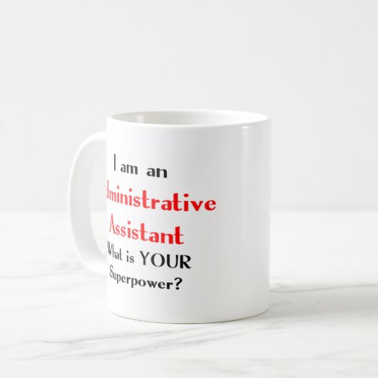 Mug assistant administratif (Devant gauche)