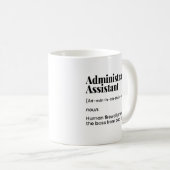 Mug Assistant administratif, administrateur de bureau (Devant droit)