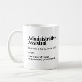 Mug Assistant administratif, administrateur de bureau (Gauche)