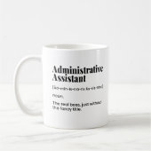 Mug Assistant administratif, administrateur de bureau (Gauche)