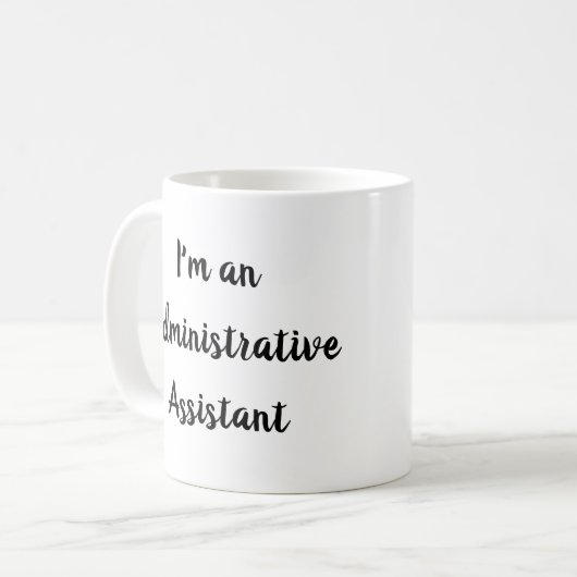 Mug Assistant administratif AKA Office Ninja Funny (Devant gauche)