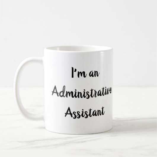 Mug Assistant administratif AKA Office Ninja Funny (Gauche)