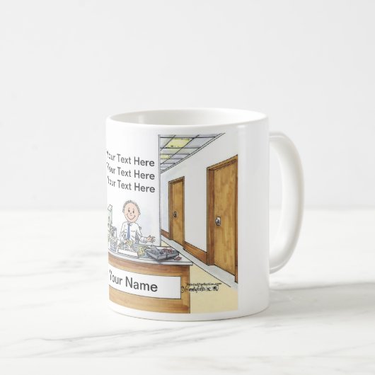 Mug Assistant administratif, Homme (Devant droit)