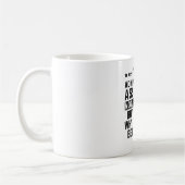 Mug Assistant administratif pas un magicien drôle (Gauche)