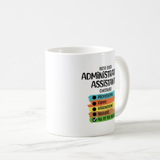Mug Assistant administratif Secrétaire adjoint (Devant droit)