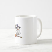 Mug Assistant Chat Sorcière Halloween Amoureux de les (Devant droit)