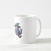Mug Assistant Chat Sorcière Halloween Amoureux de les (Devant droit)