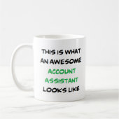 Mug assistant de compte, génial (Gauche)