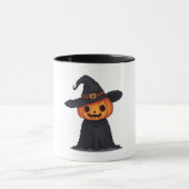 Mug Assistant de la citrouille d'Halloween (Centre)