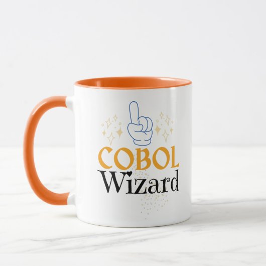 Mug Assistant de langage de programmation Cobol hérité (Gauche)