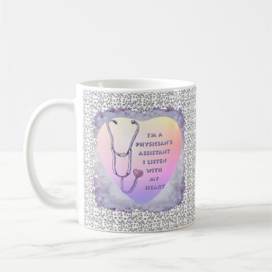 Mug Assistant de médecin Cœur (Gauche)