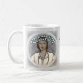 Mug Assistant de médecin femme noire (Gauche)