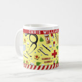 Mug Assistant de médecin personnalisé (Devant gauche)