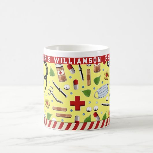 Mug Assistant de médecin personnalisé (Centre)