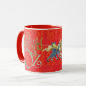 Mug Assistant de Noël classique d'Oz (Devant gauche)
