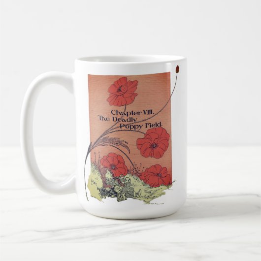 Mug Assistant de Oz Deadly Poppy Field | (Gauche)