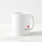 Mug Assistant d'enseignement exceptionnel Nom personna (Devant droit)