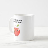 Mug Assistant d'enseignement rendant l'apprentissage p (Devant gauche)