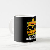 Mug Assistant Dentaire Pas Moyen Cinco De Mayo (Devant gauche)