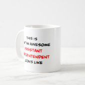 Mug assistant du surintendant, génial (Devant gauche)