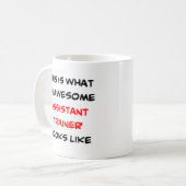 Mug assistant formateur, génial (Devant gauche)