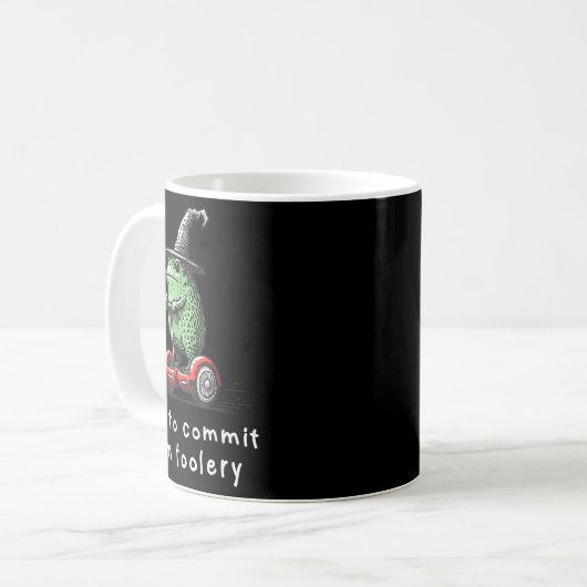 Mug Assistant Grenouille Whimsical Désactivé Pour Enga (Devant gauche)