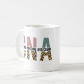 Mug Assistant infirmier certifié de l'AIIC Cheetah Imp (Devant gauche)