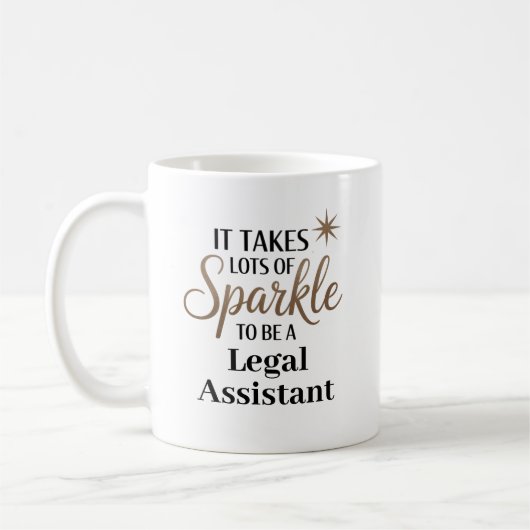 Mug Assistant juridique Sparkle (Gauche)