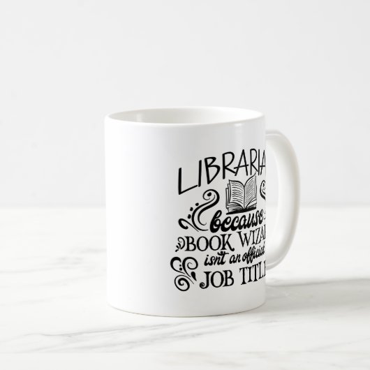 Mug Assistant Librairie (Devant droit)