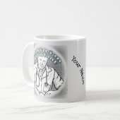 Mug Assistant médical masculin (Devant gauche)