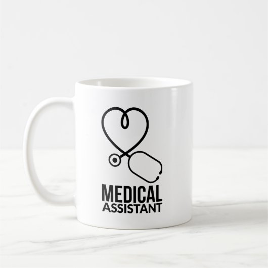 Mug Assistant Médicale Anesthetist cadeau de retraite (Gauche)
