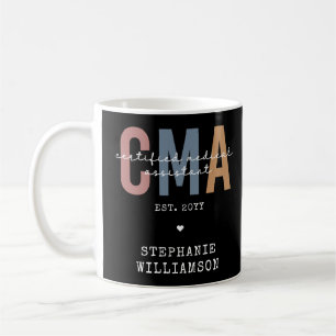 Mug Assistant Médicale certifié CMA personnalisé