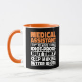 Mug Assistant Médicale J'Essaie De Faire Des Choses Dr (Gauche)