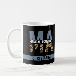 Mug Assistant Médicale MA personnalisé Empreinte de lé