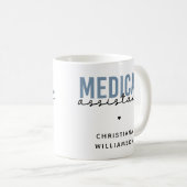 Mug Assistant Médicale personnalisé MA | Assistant cli (Devant droit)