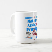 Mug assistant national principal flamant rose (Devant gauche)