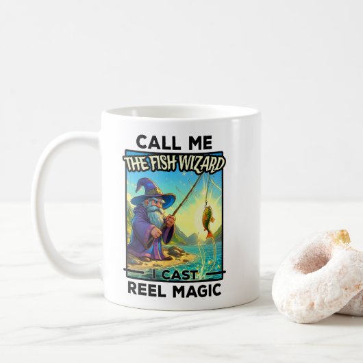 Mug Assistant Pêche Imaginaire - Reel Magic (Avec donut)