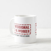 Mug Assistant social professionnel (Devant gauche)