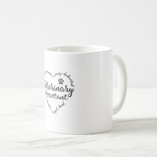 Mug assistant vétérinaire (Devant droit)