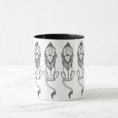 Mug Assistant vintage d'Oz, Lion Cowardly (Centre)