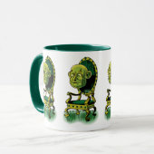Mug Assistant vintage Oz, Grumpy Wizard Emerald Throne (Devant gauche)