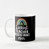 Mug Assistante Enseignante la Plus Chanceuse Ever St P (Gauche)