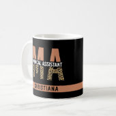 Mug Assistante médicale MA personnalisée impression lé (Devant gauche)