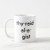 Mug Association américaine Thyroidologist thyroïde (Gauche)