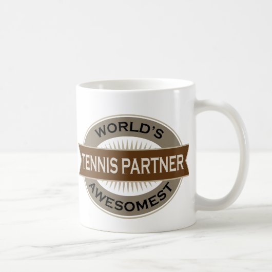 Mug Associé de tennis d'Awesomest des mondes (Droite)