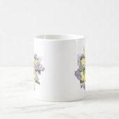 Mug Assortiment d'Irises jaune et violet (Centre)