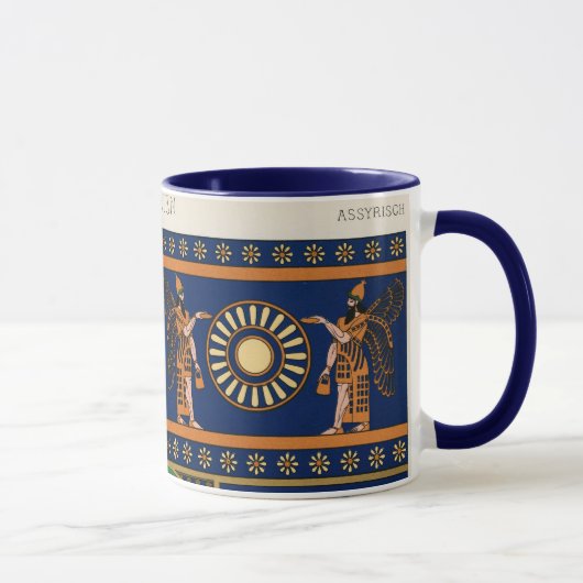 Mug Assyrian Deity Called an Apkallu or Winged Genius (Droite)
