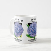 Mug Aster Vintage Seed Packet (Devant gauche)