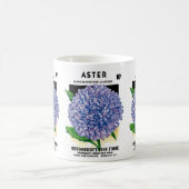 Mug Aster Vintage Seed Packet (Centre)